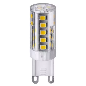 Лампа светодиодная Navigator 3 Вт G9 3000 К капсула теплый свет 230 В