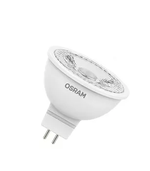 Лампа светодиодная Osram 4.3 Вт GU5.3 рефлектор MR16 4000 К дневной свет 12 В