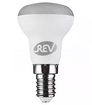 Лампа светодиодная REV 3 Вт Е14 рефлектор R39 2700 К теплый свет 230 В матовая