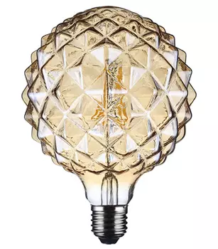 Лампа светодиодная REV VINTAGE 5 Вт Е27 филаментная шар G125 2200 К теплый свет 230 В