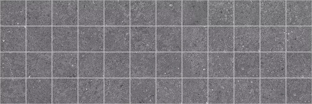 Декор для плитки Laparet Mason MM60109 мозаичный черный 20х60 см