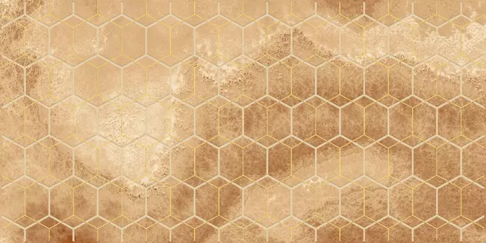 Декор для плитки Laparet Prime оранжевый 25х50 см