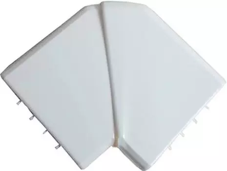 Legrand DLP 80х50 мм, Угол для кабель-канала плоский (белый)