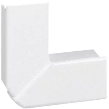 Legrand DLPlus 20х12.5 мм, Угол для кабель-канала плоский (белый)