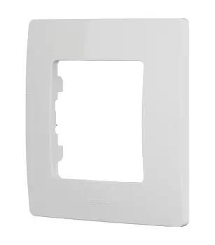 Legrand Etika, рамка декоративная одноместная универсальная (белая)