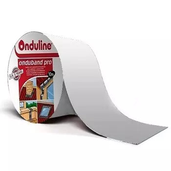 Лента герметизирующая Ондулин Ондубанд алюминий 10000х150 мм самоклеящаяся