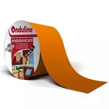 Лента герметизирующая Ондулин Ондубанд терракота 10000х100 мм самоклеящаяся