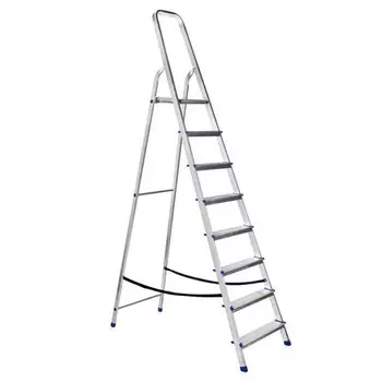 Лестница-стремянка Курс 65356 алюминиевая 8 ступеней