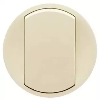 Лицевая панель Legrand Celiane 066200 одноклавишная Слоновая кость
