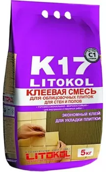 Litokol K17, 5 кг, Клей для плитки