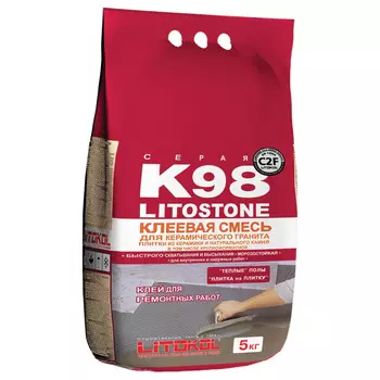 Litokol Litostone K98, 5 кг, Клей для плитки