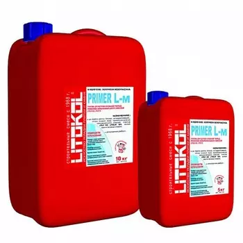Litokol Primer L-м, 10 кг, Грунтовка универсальная