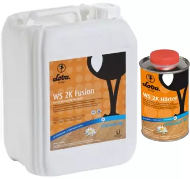 Loba WS 2K Fusion, 5 кг, Лак паркетный двухкомпонентный