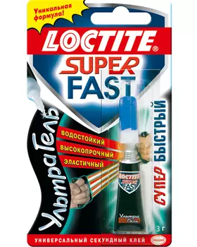 Loctite Супер Фаст Ультра Гель, 3 г, Бытовой клей