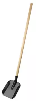 Лопата совковая, деревянный черенок