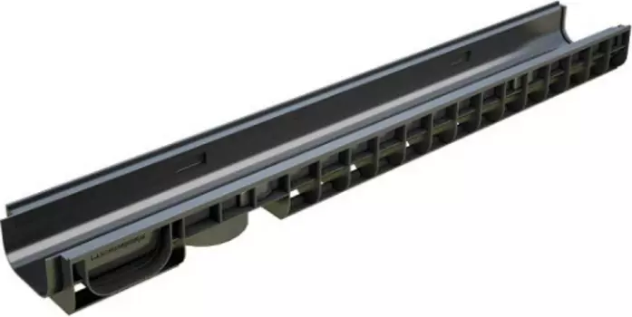 Лоток водоотводный Standartpark пластиковый PolyMax Basic ЛВ-10.15.08-ПП 145х1000х80 мм