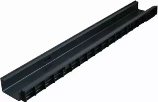 Лоток водоотводный Standartpark пластиковый PolyMax Basic ЛВ-10.15.06-ПП, 145х1000х55 мм