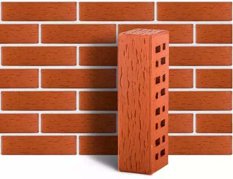 ЛСР Лондон, 250х85х65 мм, Кирпич клинкерный береста красный