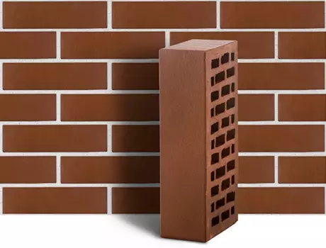 ЛСР М175 250х120х65 мм, Кирпич облицовочный одинарный гладкий (коричневый)