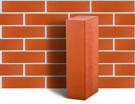 ЛСР M500 250х120х65 мм, Кирпич облицовочный одинарный гладкий полнотелый (красный)