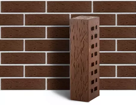 ЛСР Мюнхен, 250х85х65 мм, Кирпич клинкерный береста коричневый
