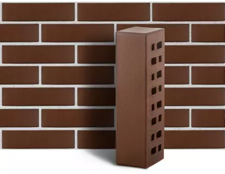 ЛСР Мюнхен, 250х85х65 мм, Кирпич клинкерный гладкий коричневый
