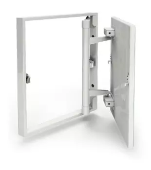 Люк Хаммер Стил, 30х30 см, ревизионный под плитку стальной