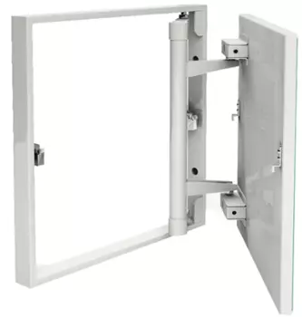 Люк ревизионный под плитку стальной Хаммер Стил 20х30 см