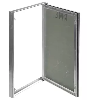 Люк ревизионный под покраску алюминиевый Практика 60х40 см