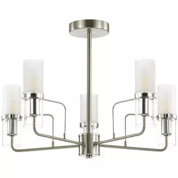Люстра подвесная Lumion Nevada 4403/5C никель/хром E14 5х40W 220V