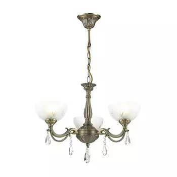 Люстра подвесная Lumion Nora 2958/3 бронза E27 3х60W 220V