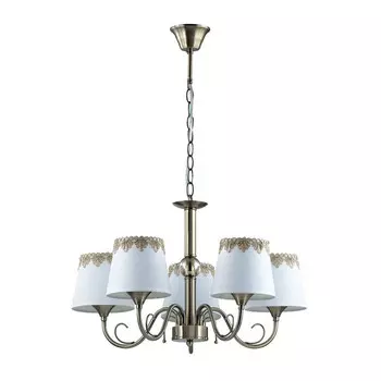 Люстра подвесная Lumion Placida 2998/5 бронза Е14 5х40W 220V