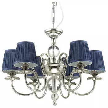 Люстра подвесная Odeon Light Mirella 4191/6 синяя E14 6х40W 220V