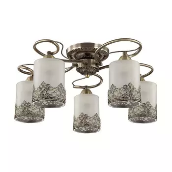 Люстра потолочная Lumion Citadella 3070/5C бронза E27 5х40W 220V