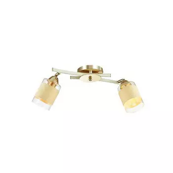 Люстра потолочная Lumion Filla 3029/2CA золото E27 2х60W 220V