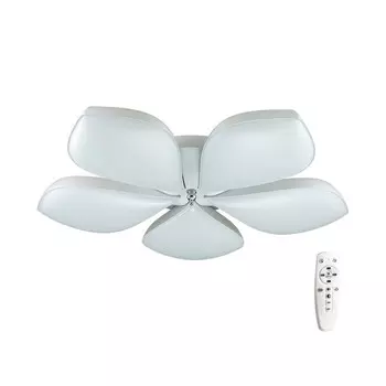 Люстра потолочная Lumion Gabriella 3645/60C белая LED 5х12W 220V с пультом