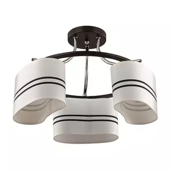 Люстра потолочная Lumion Ivara 3056/3C белая Е27 3х40W 220V