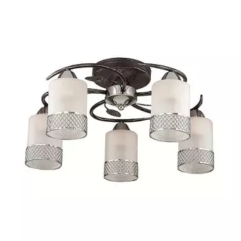 Люстра потолочная Lumion Mirabella 3022/5C черная E27 5х60W 220V