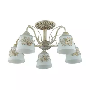 Люстра потолочная Lumion Veva 3003/5C белая E14 5х40W 220V