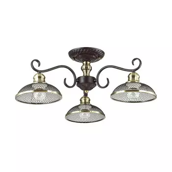 Люстра потолочная Lumion Zerome 3472/3C кофе E27 3х40W 220V