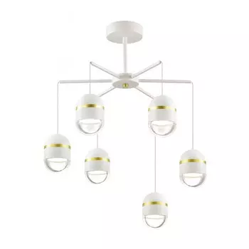 Люстра потолочная Odeon Light Minion 4117/30CL белая 30W