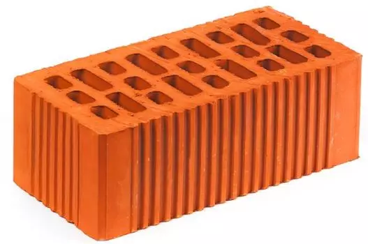 М125 Богородск, 250х120х88 мм, Кирпич строительный полуторный щелевой рифленый