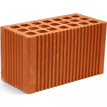 М150, 250х120х140 мм, Кирпич строительный двойной щелевой рифленый