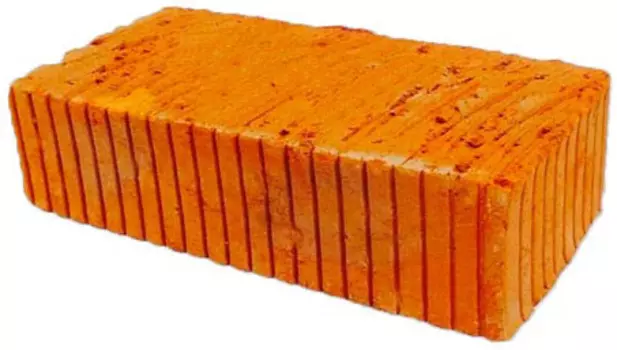 М150 Великолукский, 250х120х65 мм, Кирпич строительный одинарный полнотелый рифленый