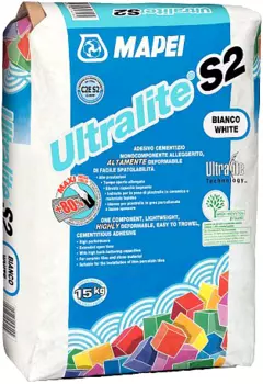Mapei Ultralite S2, 15 кг, Клей для плитки