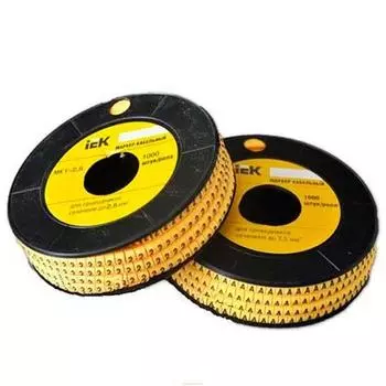 Маркер кабельный IEK UMK00-2 1,5мм 1000шт