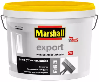 Marshall Export, 10 л, Шпатлевка готовая финишная