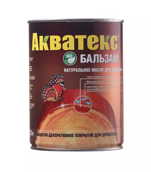 Масло Акватекс Бальзам для дерева дуб 0.75 л