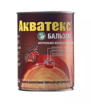 Масло Акватекс Бальзам для дерева лиственница 0.75 л