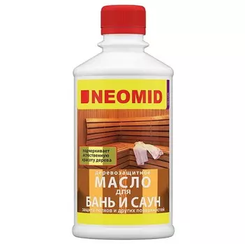 Масло деревозащитное Neomid бесцветный 0.25 л